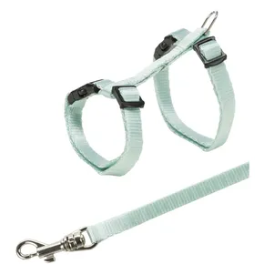 Nylon hám kiscicáknak egyszínű 19-31cm/8mm TRIXIE